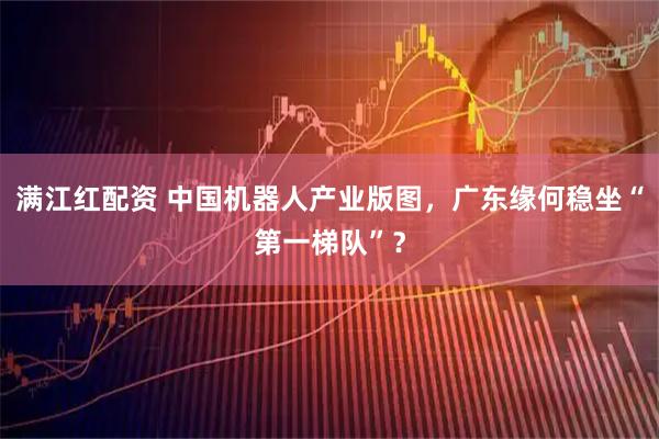 满江红配资 中国机器人产业版图，广东缘何稳坐“第一梯队”？